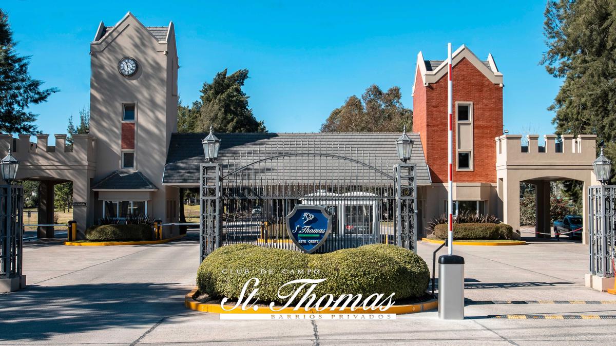 Saint Thomas, barrio cerrado en Esteban Echeverría